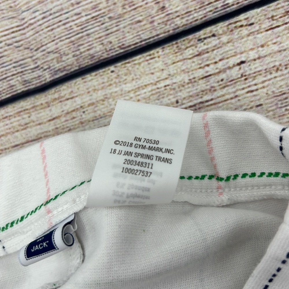 Janie and Jack Plaid White Pant Sz 4 - Picture 4 of 6